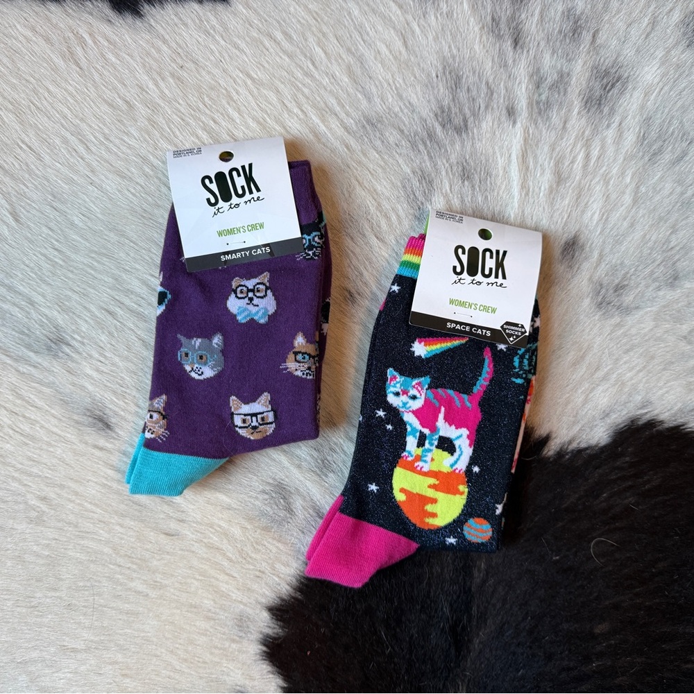 Sock It to Me Women's Cat Socks